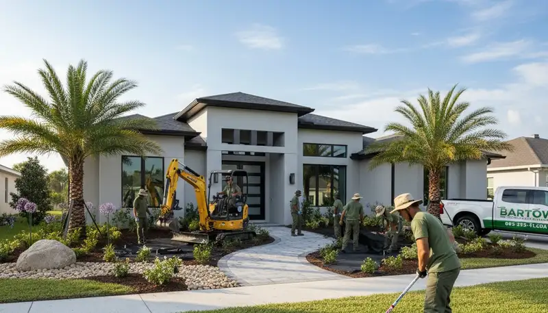 Landscaping services in Lakeland, FL for lawn care and yard maintenance