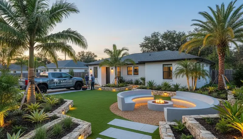 Landscaping services in Lakeland, FL for professional lawn care and yard maintenance