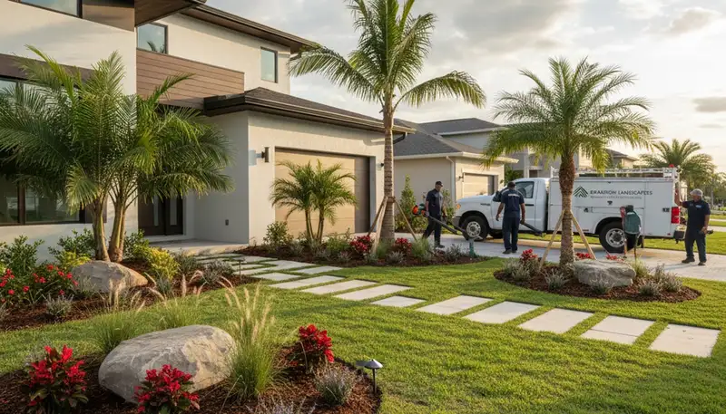 Landscaping service in Lakeland, FL for lawn care and yard maintenance