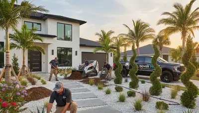 Landscaping services in Lakeland, FL for residential lawn care and yard maintenance