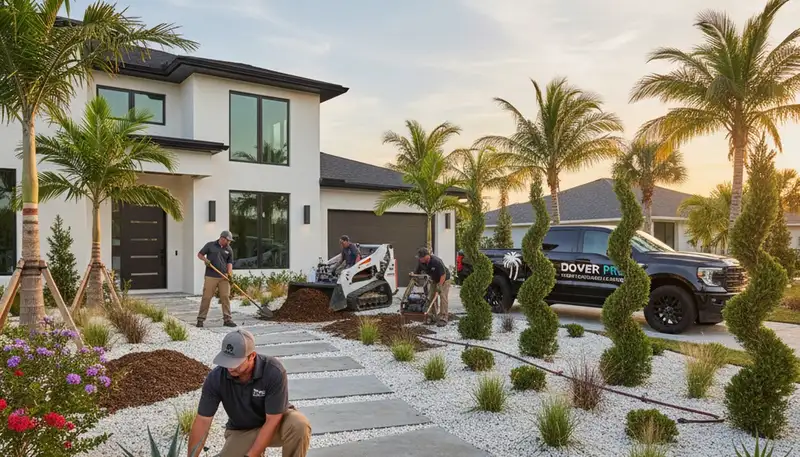 Landscaping services in Lakeland, FL for residential lawn care and yard maintenance