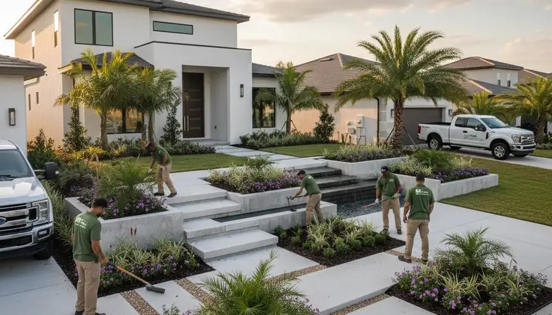 Lakeland, FL landscaping services for lawn care and yard maintenance