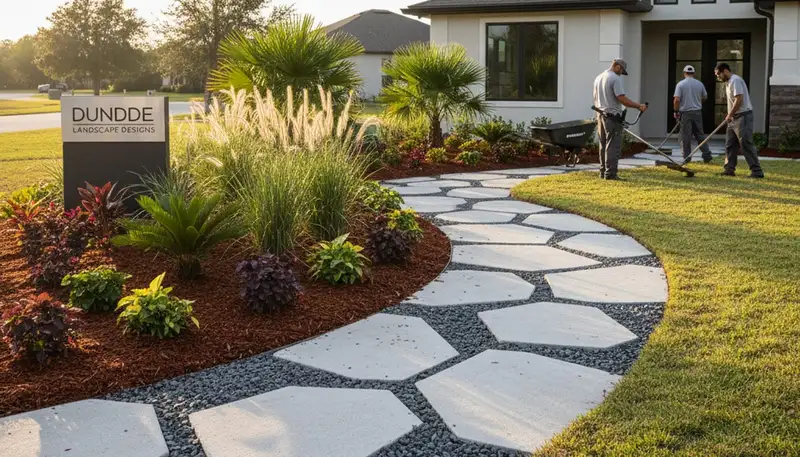 Lakeland, FL landscaping service for lawn care and yard maintenance