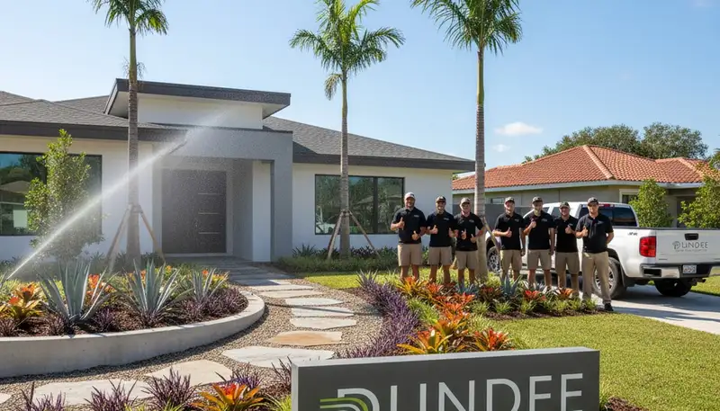 Landscaping services in Lakeland, FL for lawn care, yard maintenance, and property cleanup