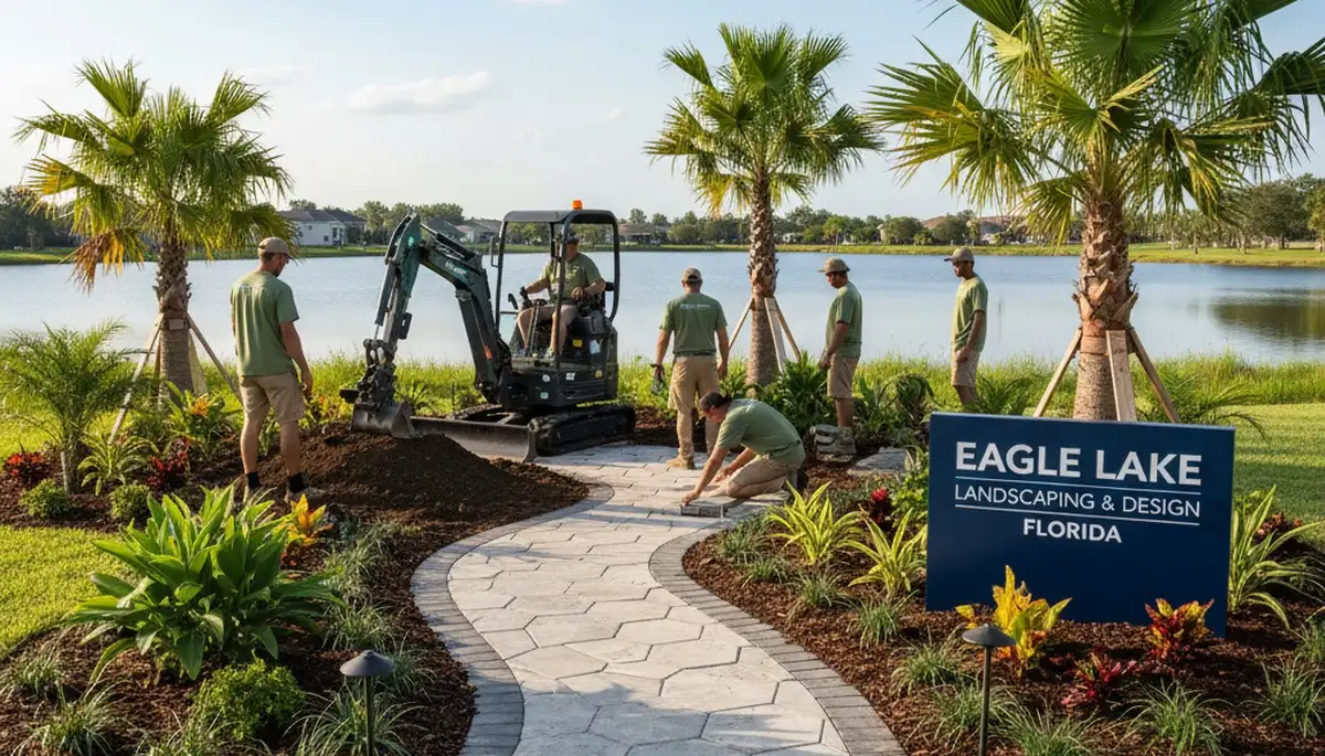 Landscaping services in Lakeland, FL for residential lawn care and yard maintenance