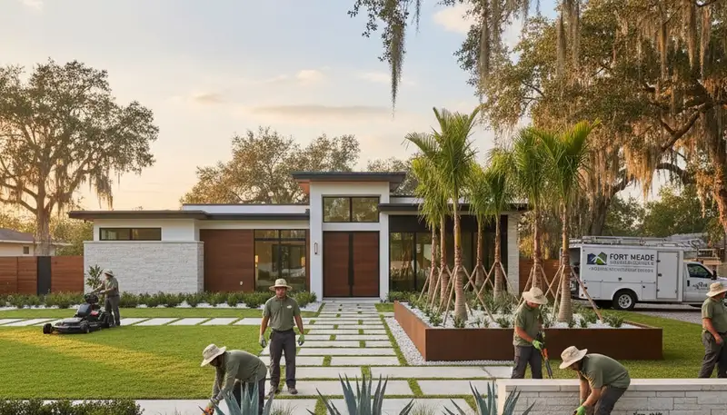 Landscaping services in Lakeland, FL for residential and commercial lawn care
