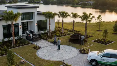 Lakeland, FL landscaping services for residential lawn care and yard maintenance
