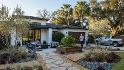 Landscaping services in Lakeland, FL for residential lawn care and yard maintenance