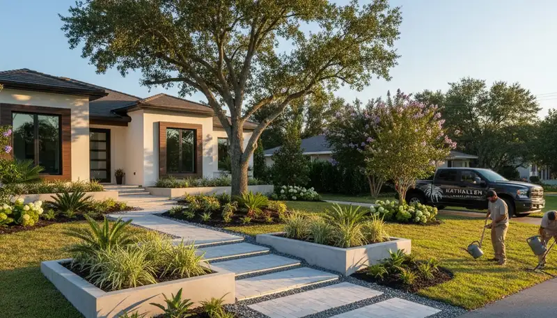 Lakeland, FL landscaping services for residential lawn care and yard maintenance