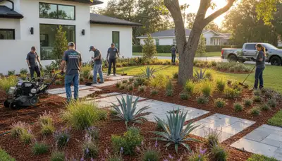 Landscaping service in Lakeland, FL for lawn care and yard maintenance