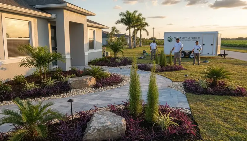 Landscaping services in Lakeland, FL for healthy, well-maintained lawns and outdoor property care