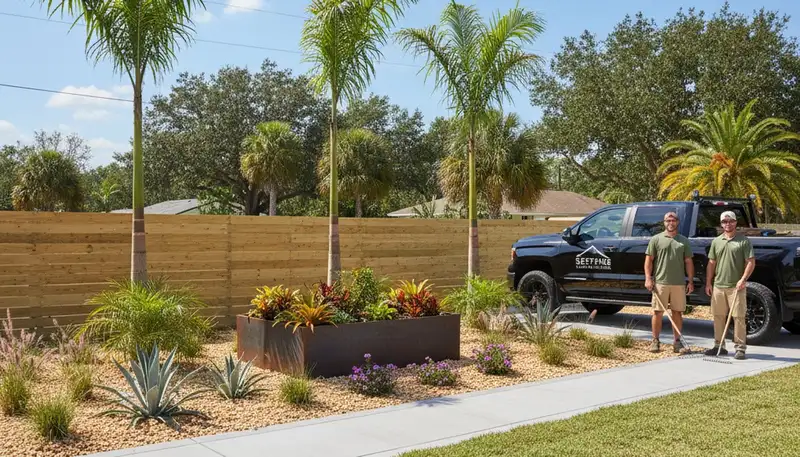 Landscaping service in Lakeland, FL for residential lawn care and property maintenance