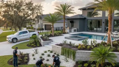 Lakeland, FL landscaping services for lawn care and yard maintenance