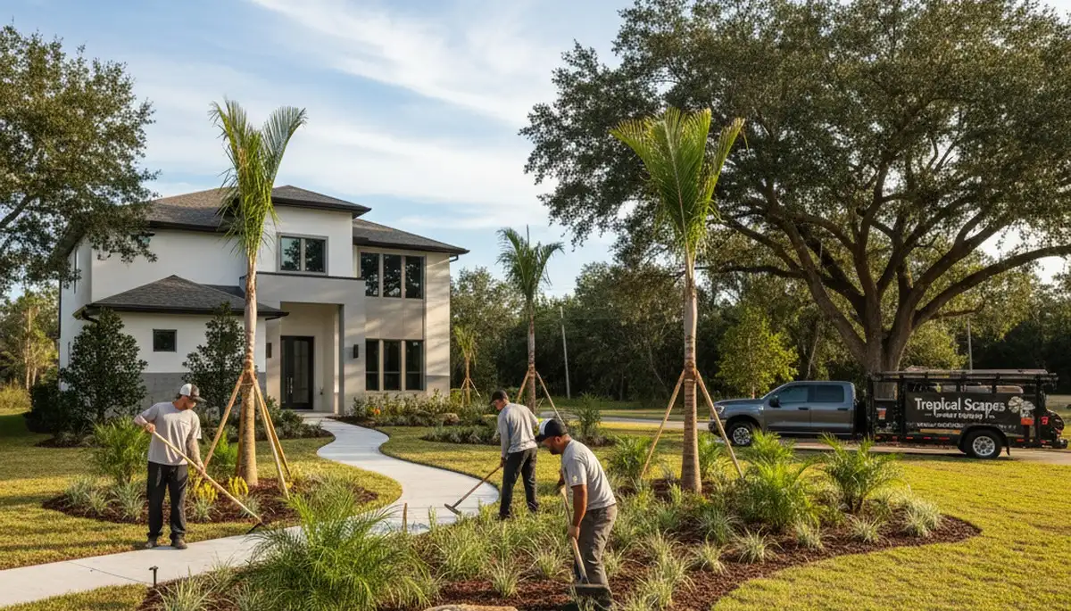 Lakeland, FL landscaping services for lawn care and yard maintenance