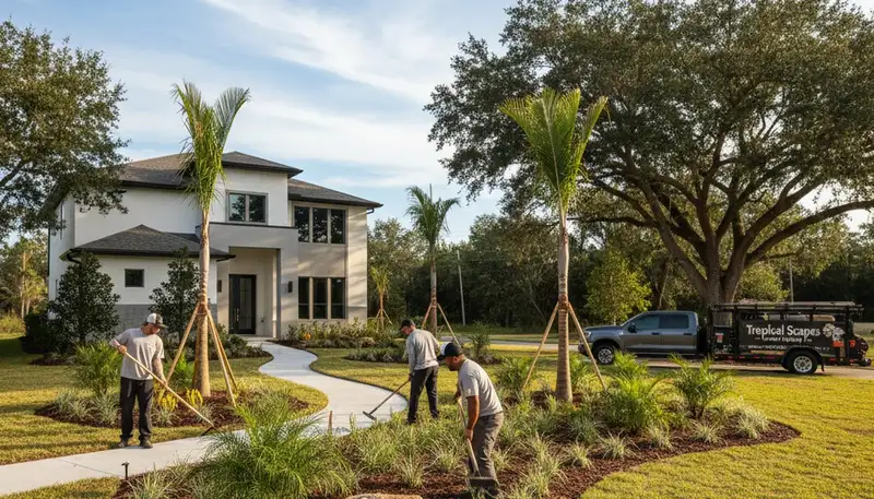 Lakeland, FL landscaping services for lawn care and yard maintenance