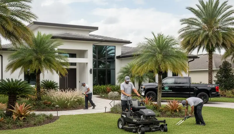 Landscaping services in Lakeland, FL for lawn care and yard maintenance