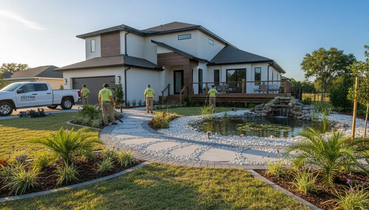 Lakeland, FL landscaping services for lawn care, maintenance, and property beautification