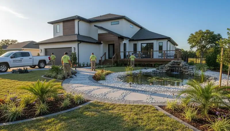 Lakeland, FL landscaping services for lawn care, maintenance, and property beautification