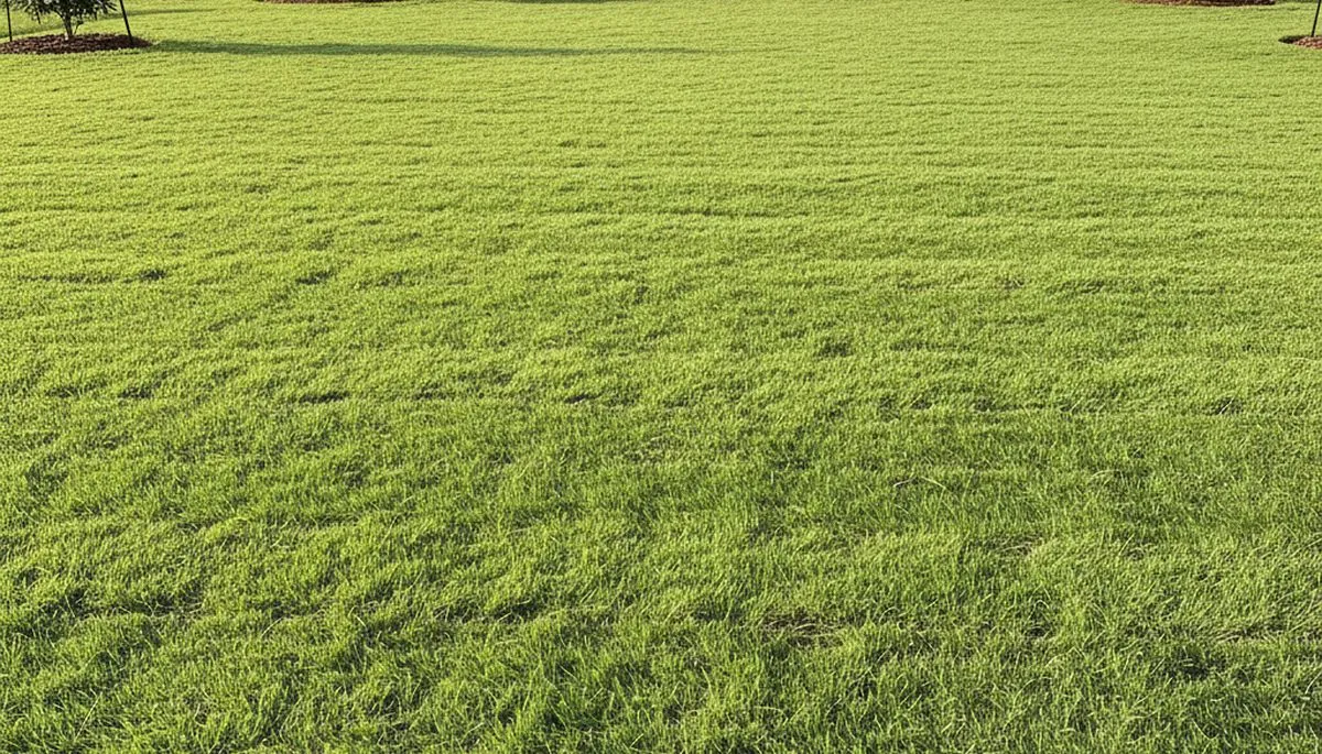 Freshly installed green sod lawn showcasing professional landscaping in Lakeland, FL