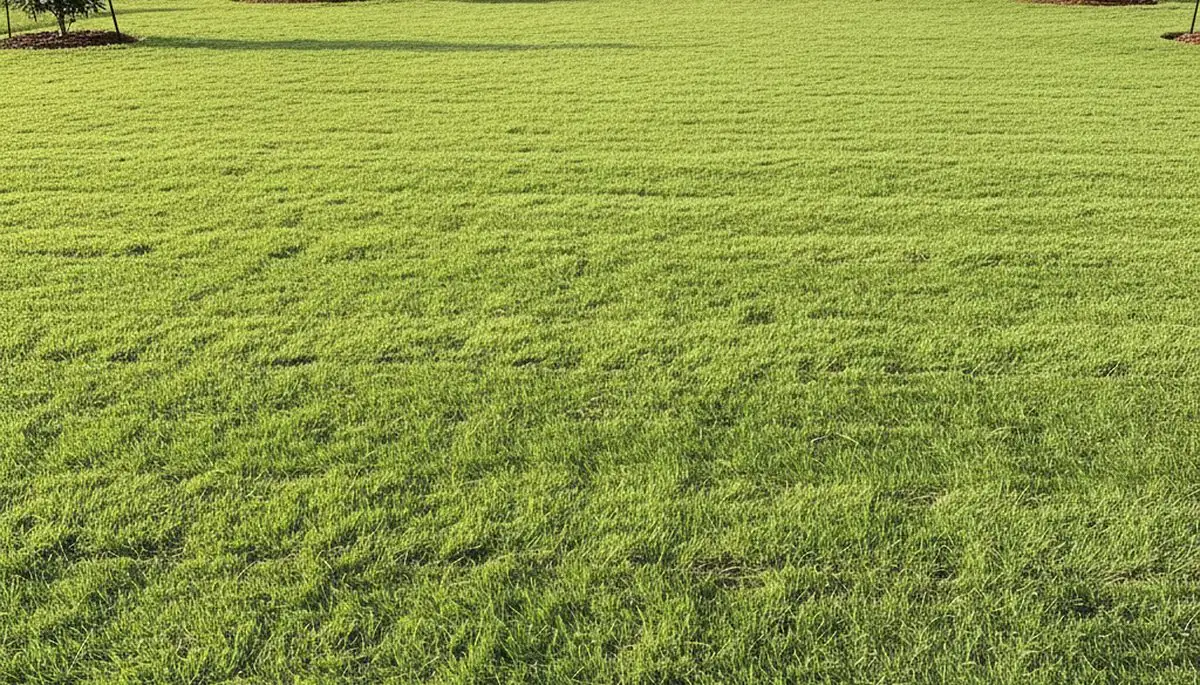 Freshly installed green sod lawn showcasing professional landscaping in Lakeland, FL