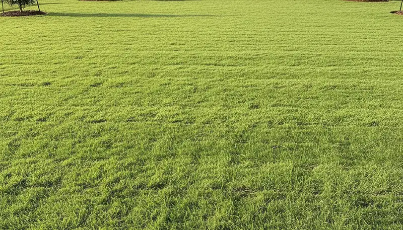 Freshly installed green sod lawn showcasing professional landscaping in Lakeland, FL